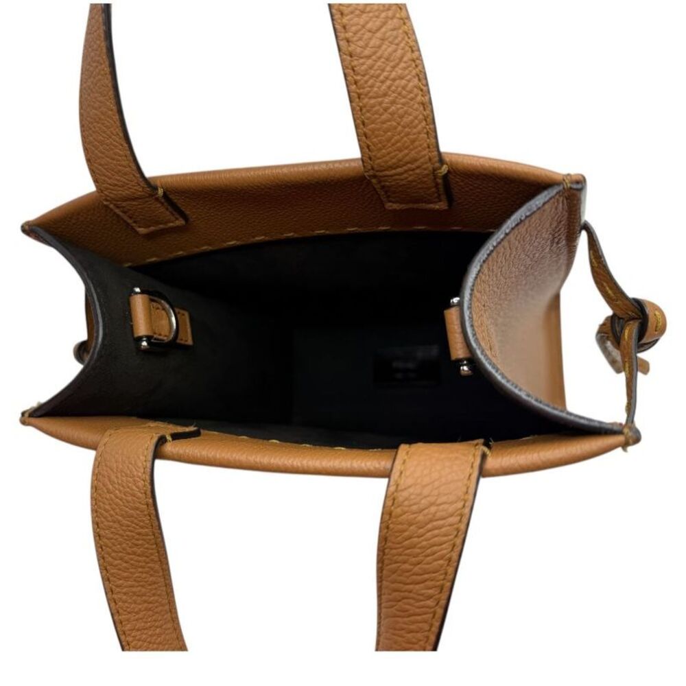 Go To Shopper Mini Crossbody Bag Brown - Picture 7 of 9